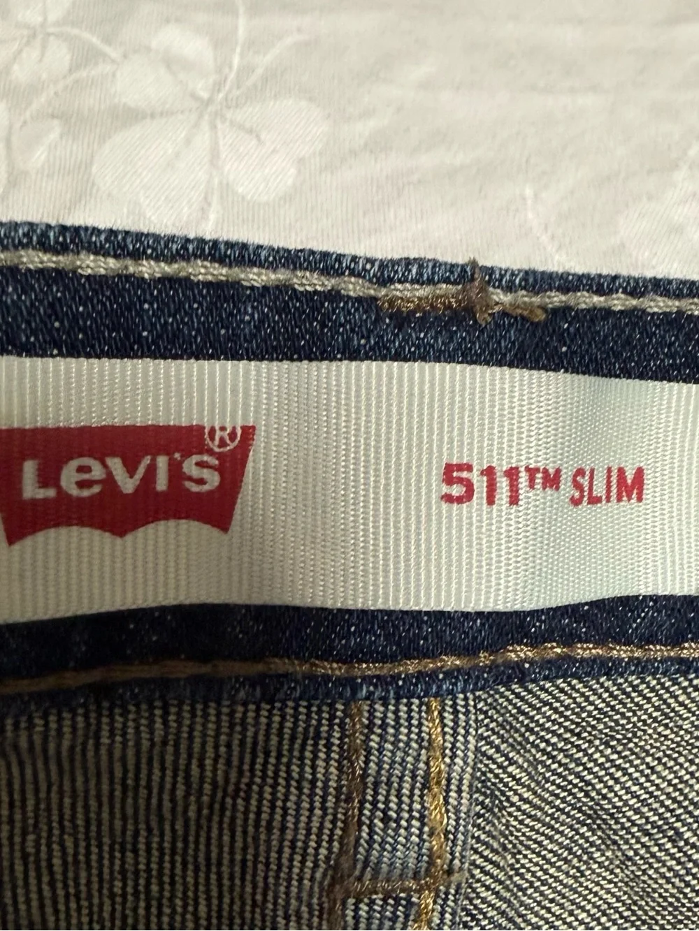 Levi's Men's Straight-Leg Dark Indigo Jeans 16 Reg W28x L28